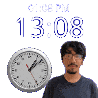 1 Pm Sticker