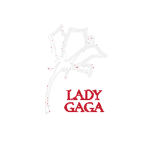 Rose Sticker by Lady Gaga