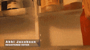 Red2Blue vote voting broad city fridge GIF