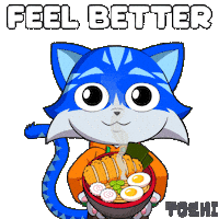 Sick Get Well Soon Sticker by Toshithecat