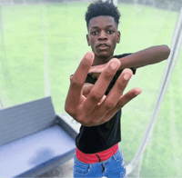 Beast Boy Gang Sign GIF