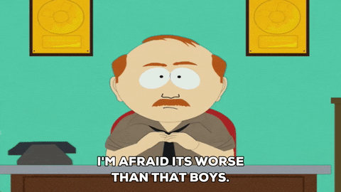 punishment fail GIF by South Park 