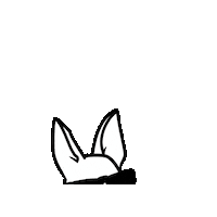 PawsForWalks dog black and white dog walker pet sitting Sticker