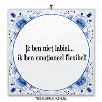 Troost Frustratie GIF by Tegelspreuken.nl