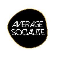 AverageSocialite averagesocialite average socialite Sticker