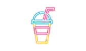 neon sunset Sticker by Vibra Marketing e Entretenimento