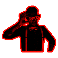Mr Showman Sticker by Erox Magic