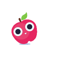 Pixlr happy apple fruit pixlr Sticker