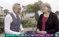 glamping GIF by ANTIQUES ROADSHOW | PBS