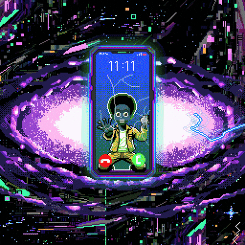 Sachcoothearty art animation pixelart phone GIF