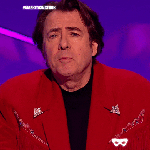 Jonathan Ross Idk GIF by The Masked Singer UK & The Masked Dancer UK