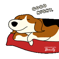 Sleeping Dogs Love Sticker by Arenade Ph