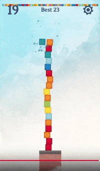 arcade tipsy-tower GIF by NakNick Game Studio