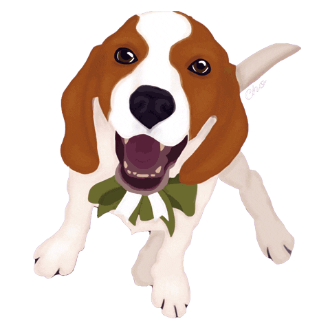 flo_creative_studio giphyupload love dog pitbull Sticker
