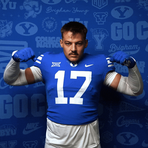 College Football Go Cougs GIF by BYU Cougars