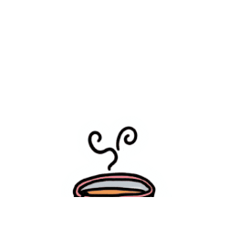 Tea Steaming Sticker