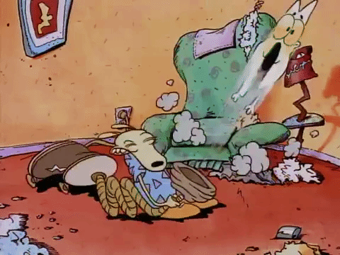rockos modern life nicksplat GIF