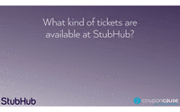 thecouponcause faq coupon cause stubhub GIF