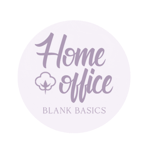 Home Office Sticker by blank basics