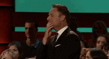 embarrassed chris harrison GIF by The Bachelor