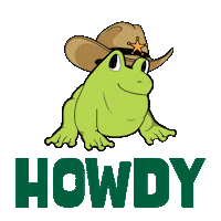 Happy Wild West Sticker by One Fat Frog