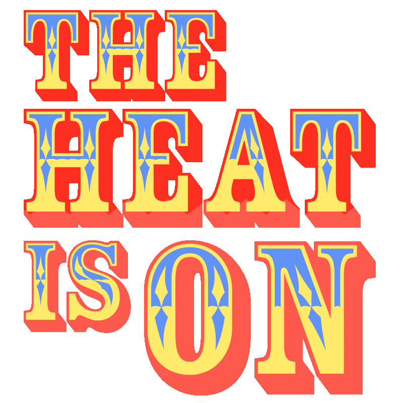 Melting Summer Heat Sticker by Animanias