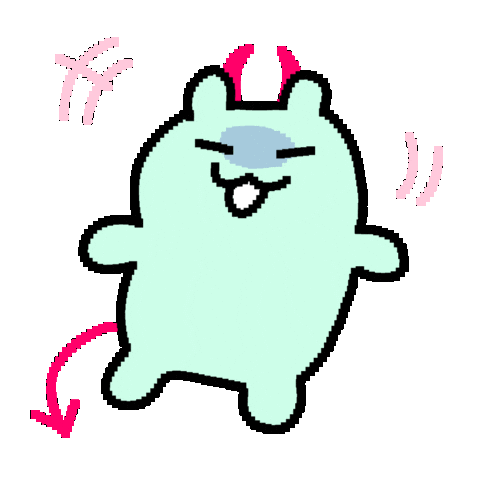 Hue Hue Bear Sticker by luckycavity