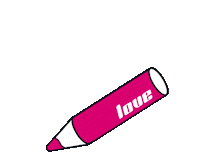 loveyoboki love heart kawaii red Sticker