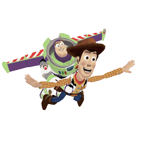 Toy Story Woody Buzz Sticker