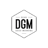 Dear_Good_Morning logo dgm deargoodmorning dear good morning Sticker