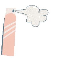 Hot Mess Hair Sticker by lovelyluckylife