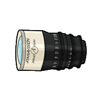 Camera Lens Sticker by Panavision
