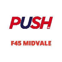 F45 Push Sticker by f45trainingmidvale