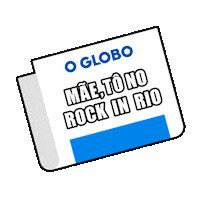 Rock In Rio Pink Sticker by Jornal O Globo