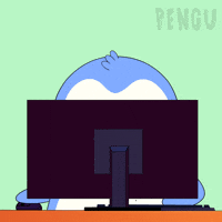 Work Working GIF by Pudgy Penguins