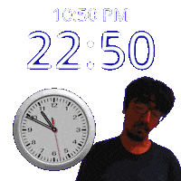10Pm Sticker