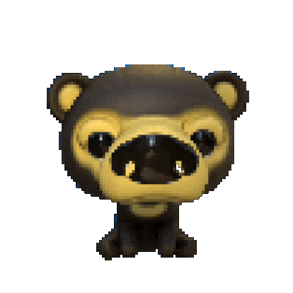 Look Bear Sticker