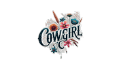 MaralanaGoDoBe cowgirl wildflower Sticker