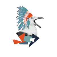 Indian Seagull Sticker by DEICHBRAND Festival 