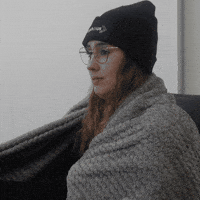 Morphaius blanket plaid hiver bonnet GIF