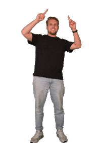 Click Look Here Sticker by demata