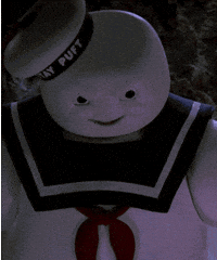 marshmallow man ghostbusters GIF
