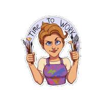 vokigames halloween coffee work good morning Sticker