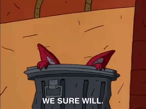 nickrewind giphydvr nicksplat aaahh real monsters giphyarm041 GIF