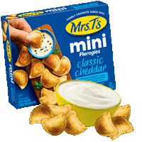 Pierogi Sticker by Mrs. T's Pierogies