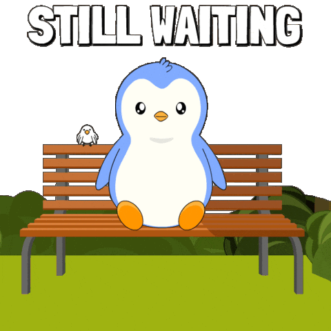Bored Tik Tok Sticker by Pudgy Penguins