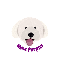 Purple Sticker