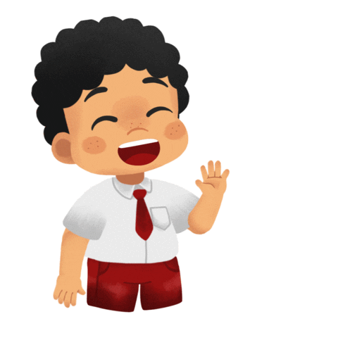 Happy Kids Sticker by Dafa Lulu (Ruangguru)