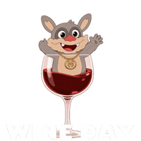 Red Wine Sticker