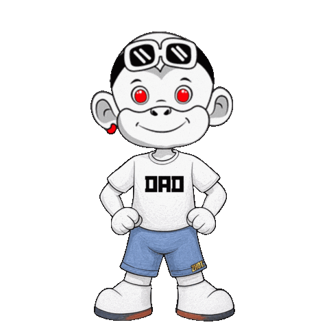 Best Dad Sticker by Zhot